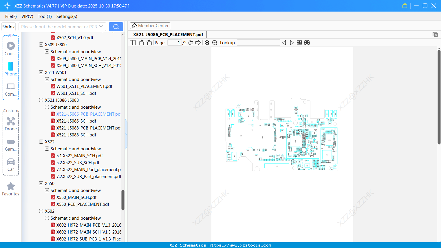 Infinix X521-J5086_PCB_PLACEMENT